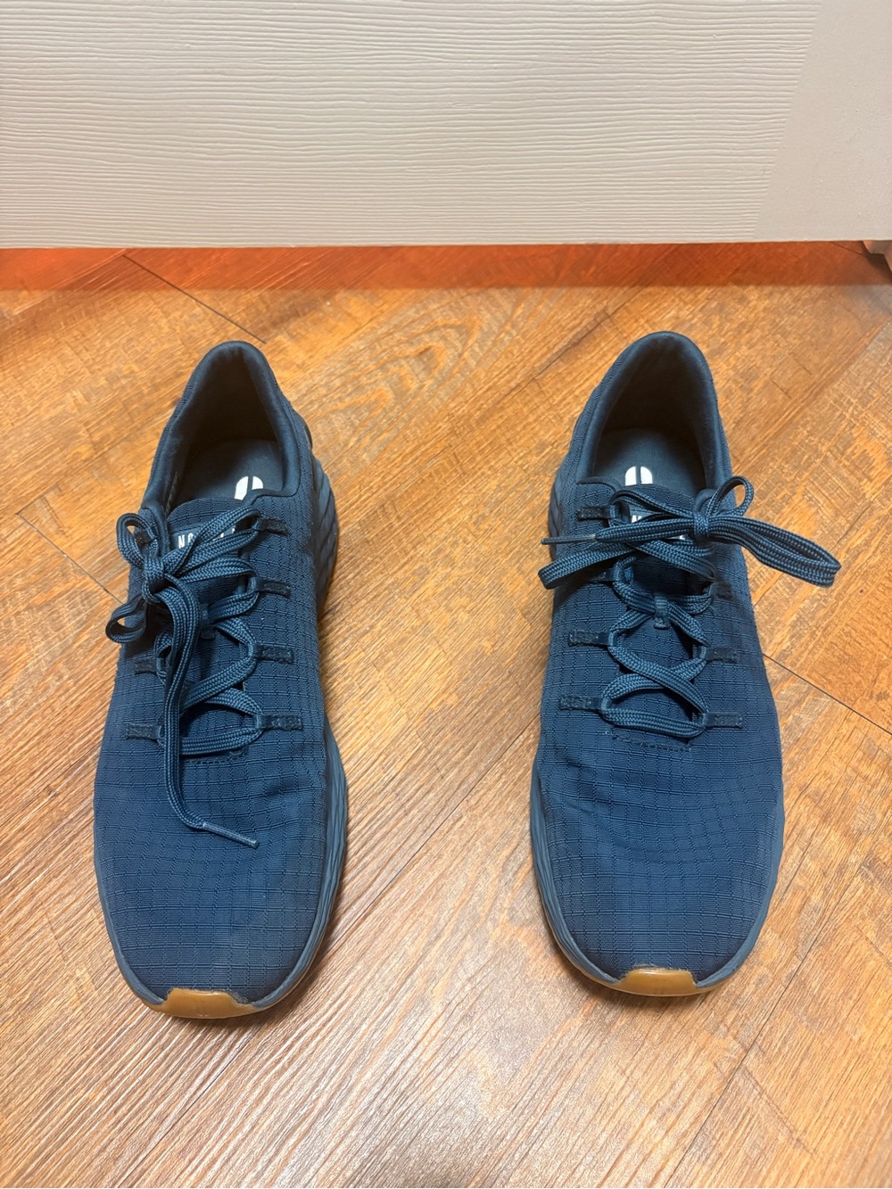 Men's Navy Casual Lace-Up Sneakers